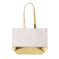 BORSA IN COTONE RICICLATO E SIMILPELLE